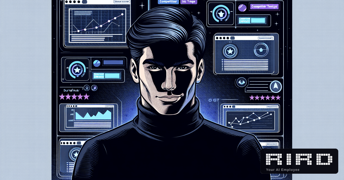 AI agent monitoring competitor websites and data